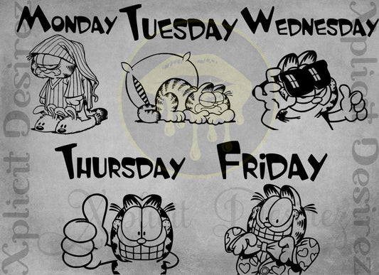 Garfield Monday through Friday
